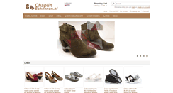 Desktop Screenshot of chaplinschoenen.nl